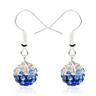 Oorbellen-Crystal-Bol-Blauw